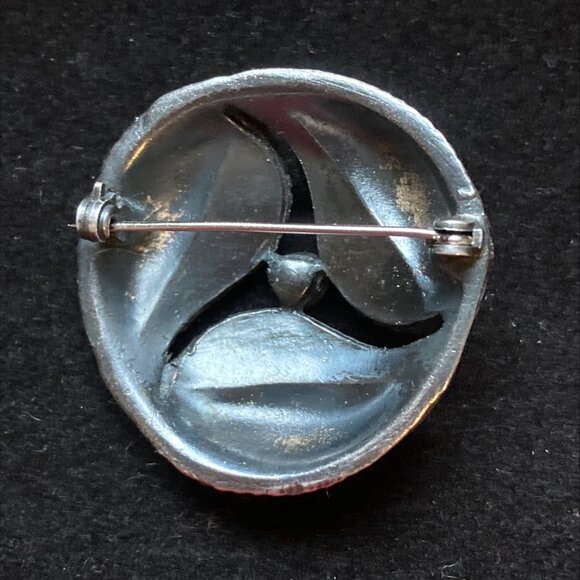 Bold vintage brooch, probably unsigned Boucher - Picture 3 of 3